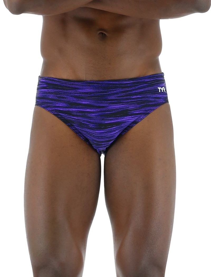 Maillot de Bain Tyr Durafast Elite? Fizzy Homme Violette | 88944283MLB