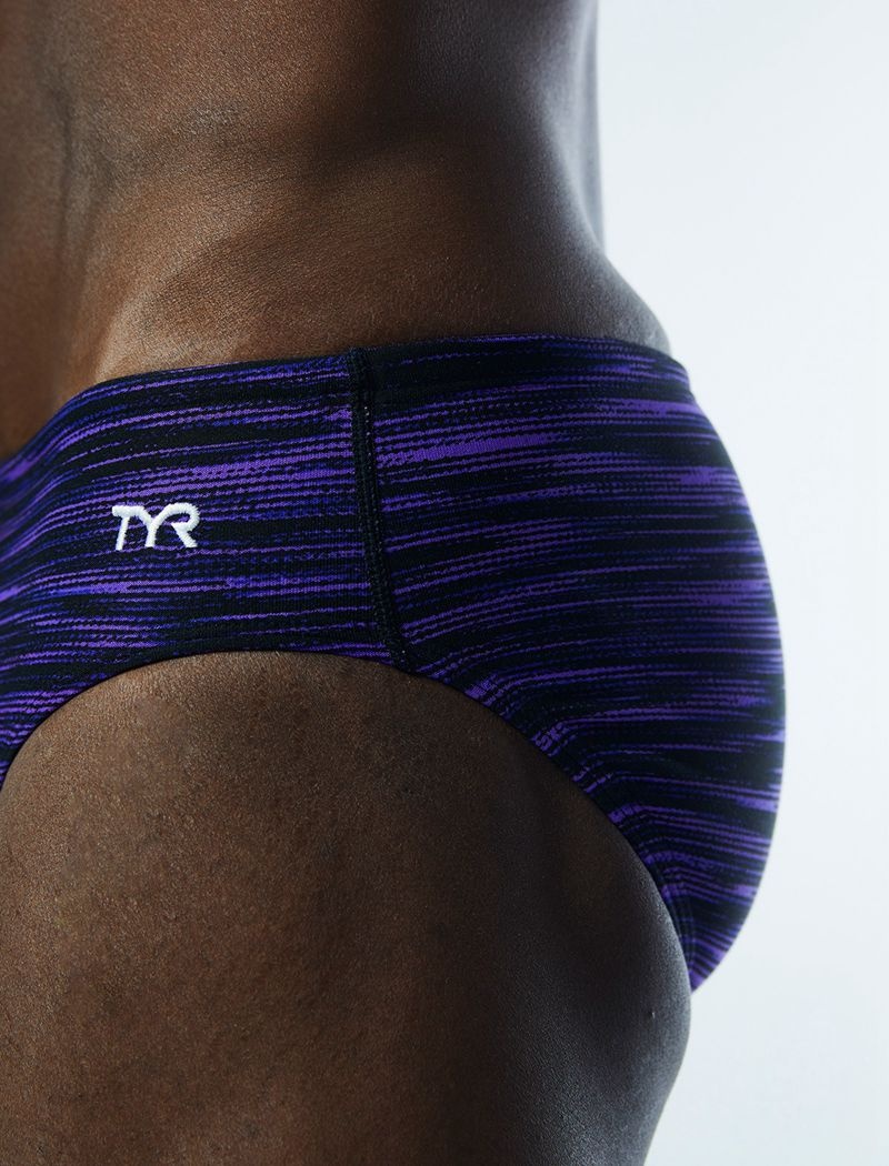 Maillot de Bain Tyr Durafast Elite? Fizzy Homme Violette | 88944283MLB