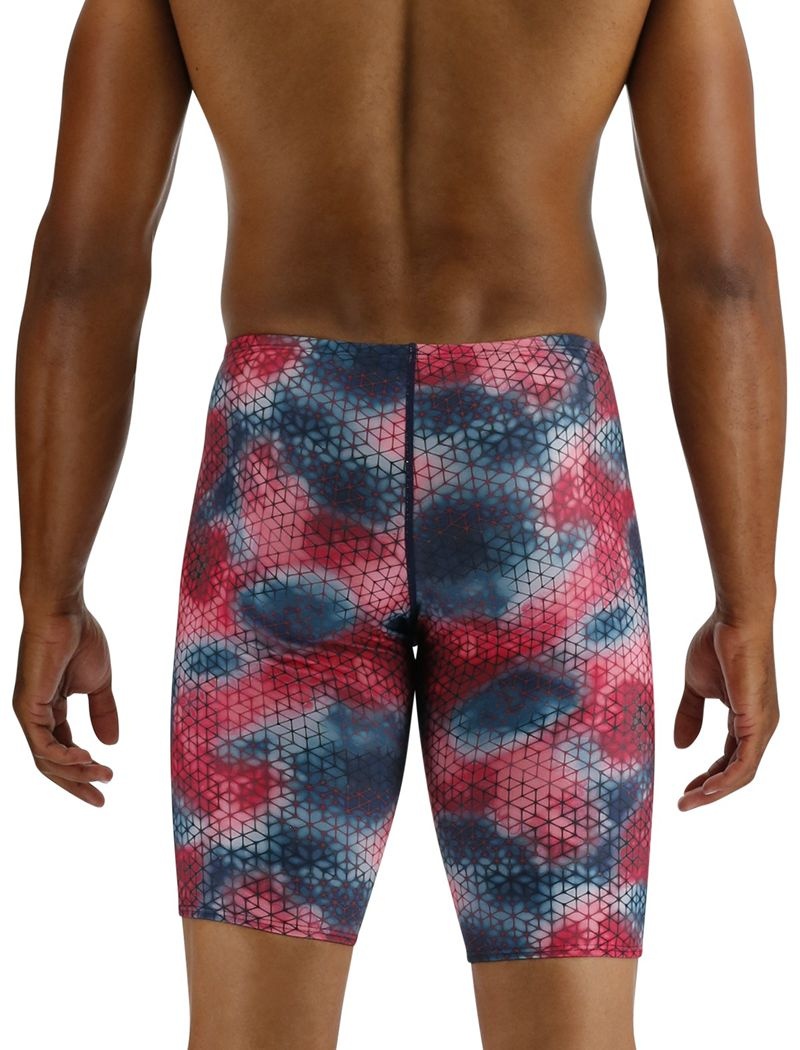 Maillot de Bain Tyr Durafast Elite? Jammer Starhex Homme Rose Bleu Marine | 46808210YXB