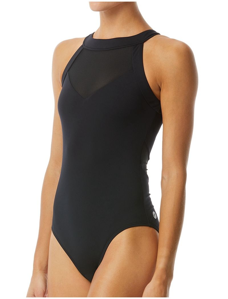 Maillot de Bain Tyr Eva One Piece Femme Noir | 47330481AUG