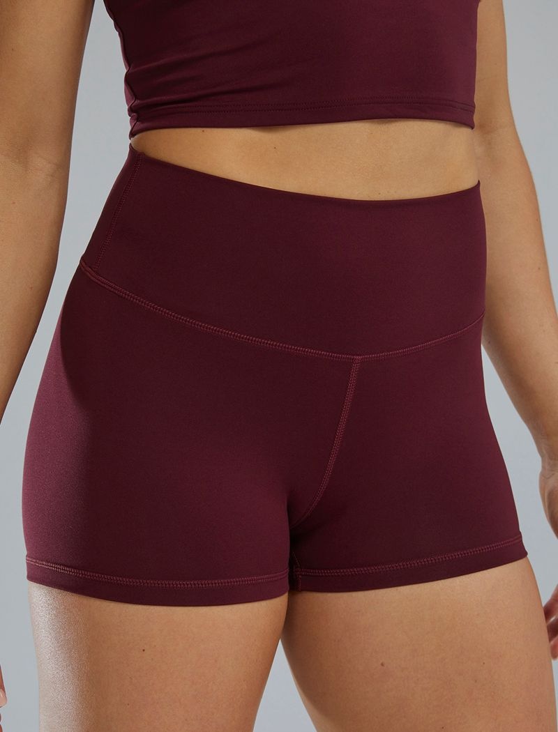 Short Tyr Joule Elite? High-waisted 2 Femme Bordeaux | 17488132BPD