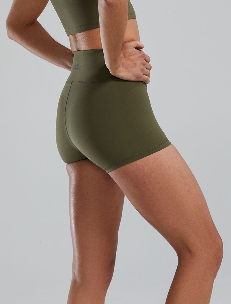 Short Tyr Joule Elite? High-waisted 2 Femme Vert Olive | 19900390FYE