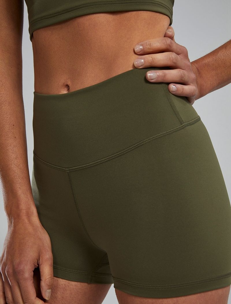 Short Tyr Joule Elite? High-waisted 2 Femme Vert Olive | 19900390FYE