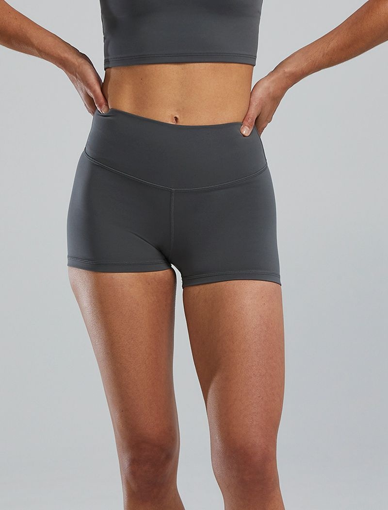 Short Tyr Joule Elite? High-waisted 2 Femme Grise Foncé | 03128137CJR