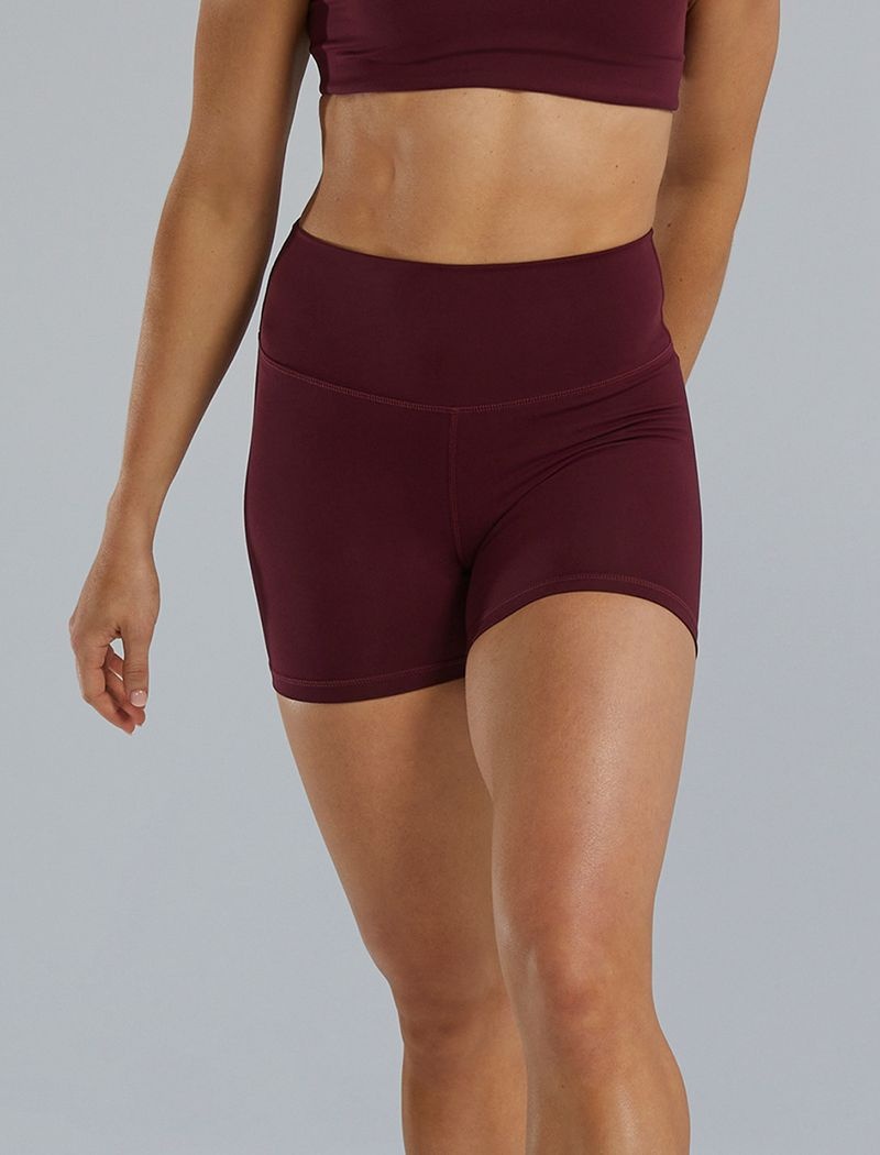 Short Tyr Joule Elite? High-waisted 3.25 Femme Bordeaux | 24569958MSX