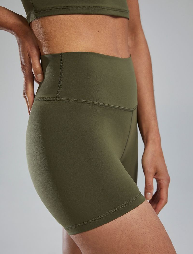 Short Tyr Joule Elite? High-waisted 3.25 Femme Vert Olive | 50847540MXQ