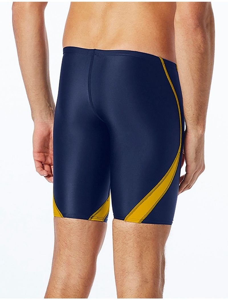 Maillot de Bain Tyr Tyreco? Alliance Jammer Splice Homme Bleu Marine Jaune | 17260289KPI