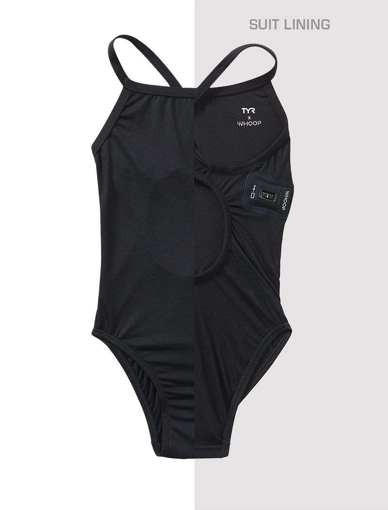 Maillot de Bain Tyr Durafast Elite? X Whoop Diamondfit Femme Noir | 73150370UTC