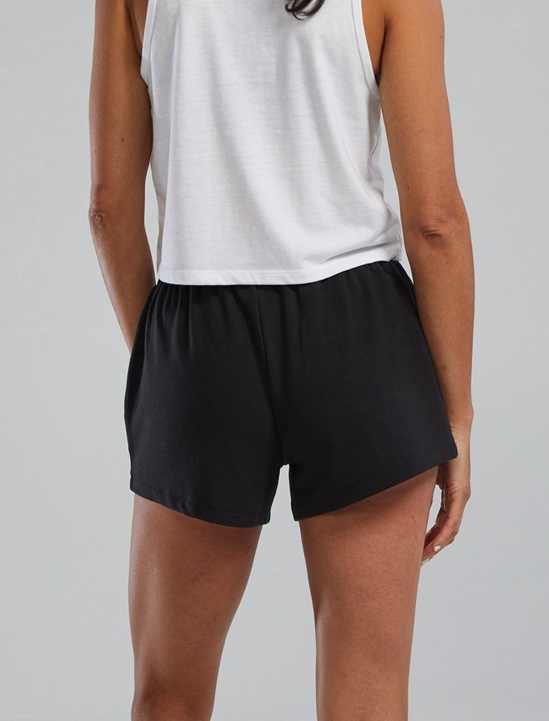 Short Tyr Ultrasoft Midweight Terry A.M. Femme Noir | 04975646BXA