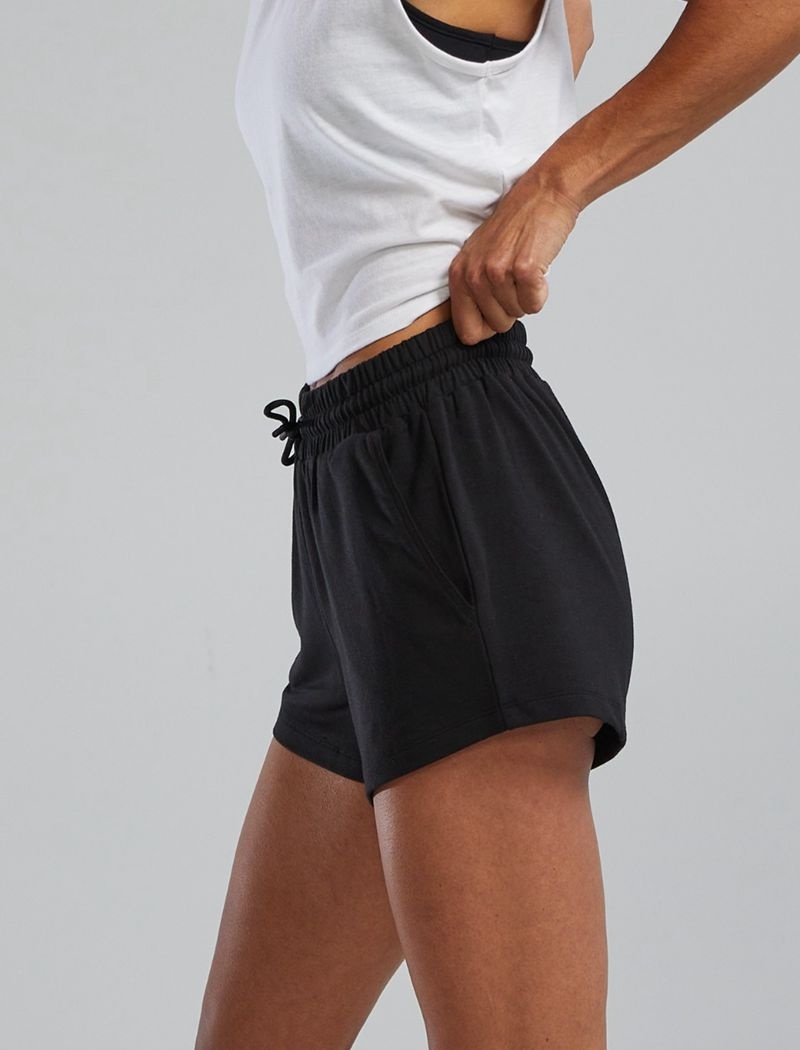 Short Tyr Ultrasoft Midweight Terry A.M. Femme Noir | 04975646BXA