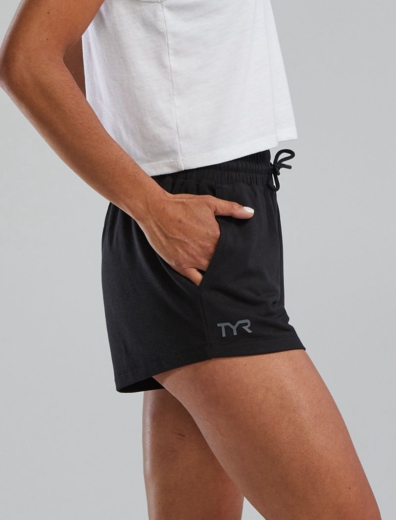 Short Tyr Ultrasoft Midweight Terry A.M. Femme Noir | 04975646BXA