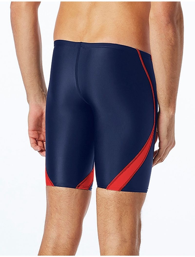 Maillot de Bain Tyr Tyreco? Alliance Jammer Splice Homme Bleu Marine Rouge | 54099608LSO