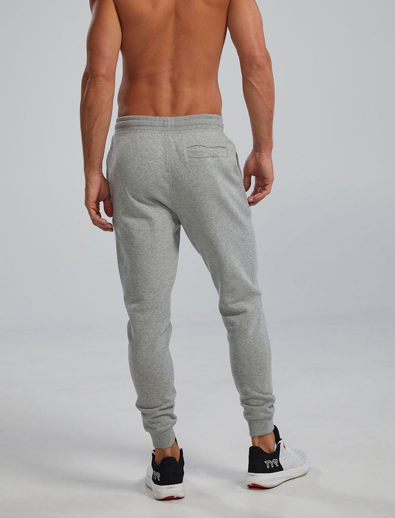 Pantalon Jogger Tyr Ultrasoft Heavyweight Terry Homme Grise | 54804756UUI