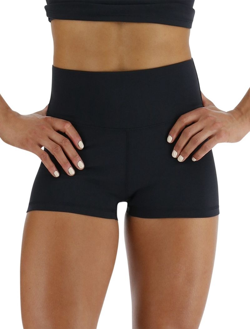 Short Tyr Joule Elite? High-waisted 2 Femme Noir | 67090165VRI