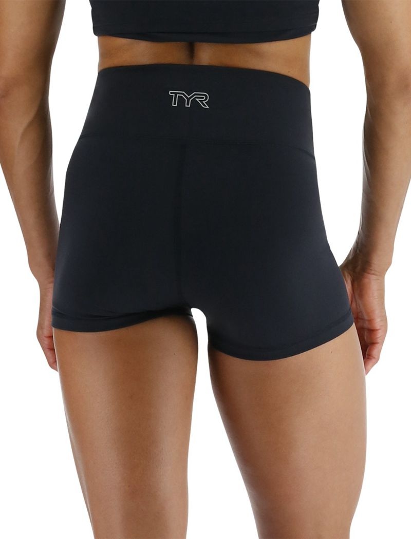 Short Tyr Joule Elite? High-waisted 2 Femme Noir | 67090165VRI