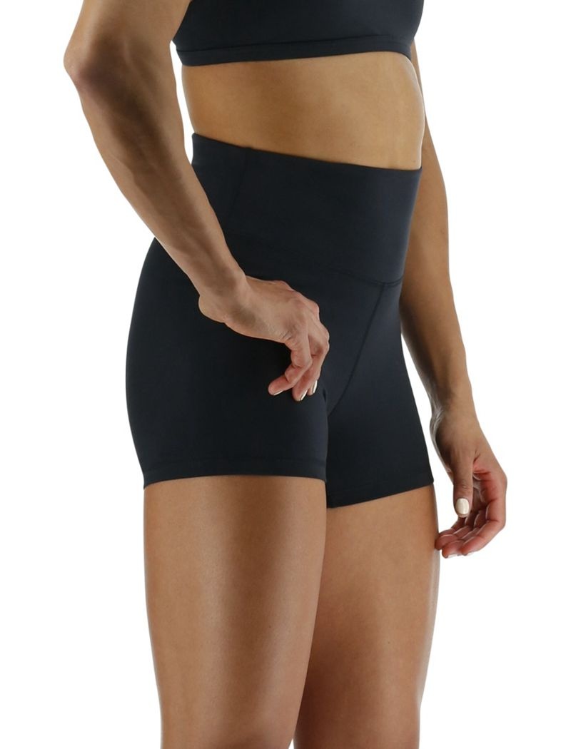 Short Tyr Joule Elite? High-waisted 3.25 Femme Noir | 51946431KLV