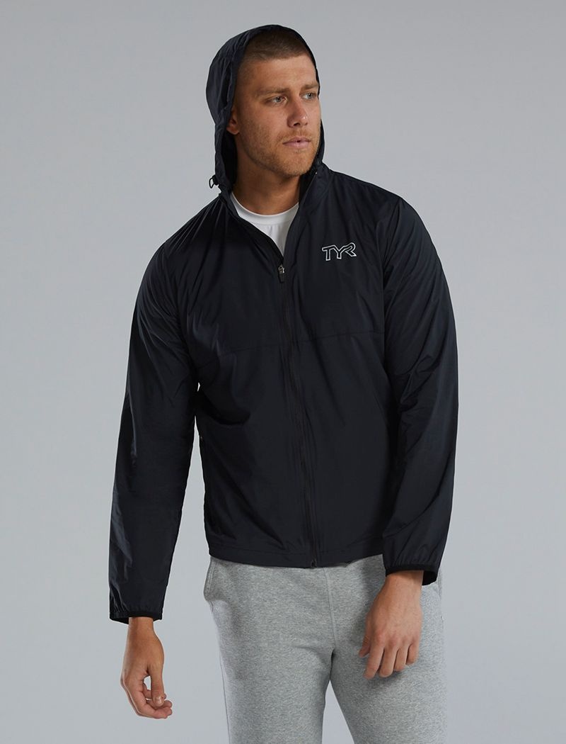 Veste Tyr Hydrosphere? Atlas Windbreaker Homme Noir | 58776175SQL