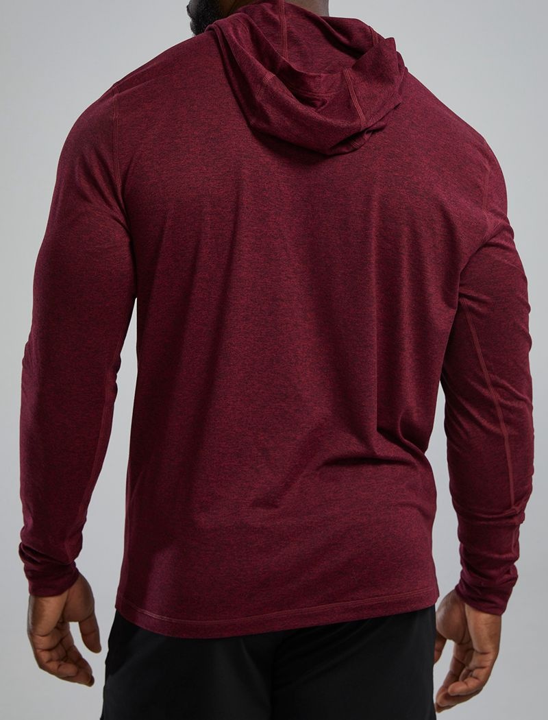 Sweat a Capuche Tyr Sls Tech Performance Homme Bordeaux | 54165834FSL