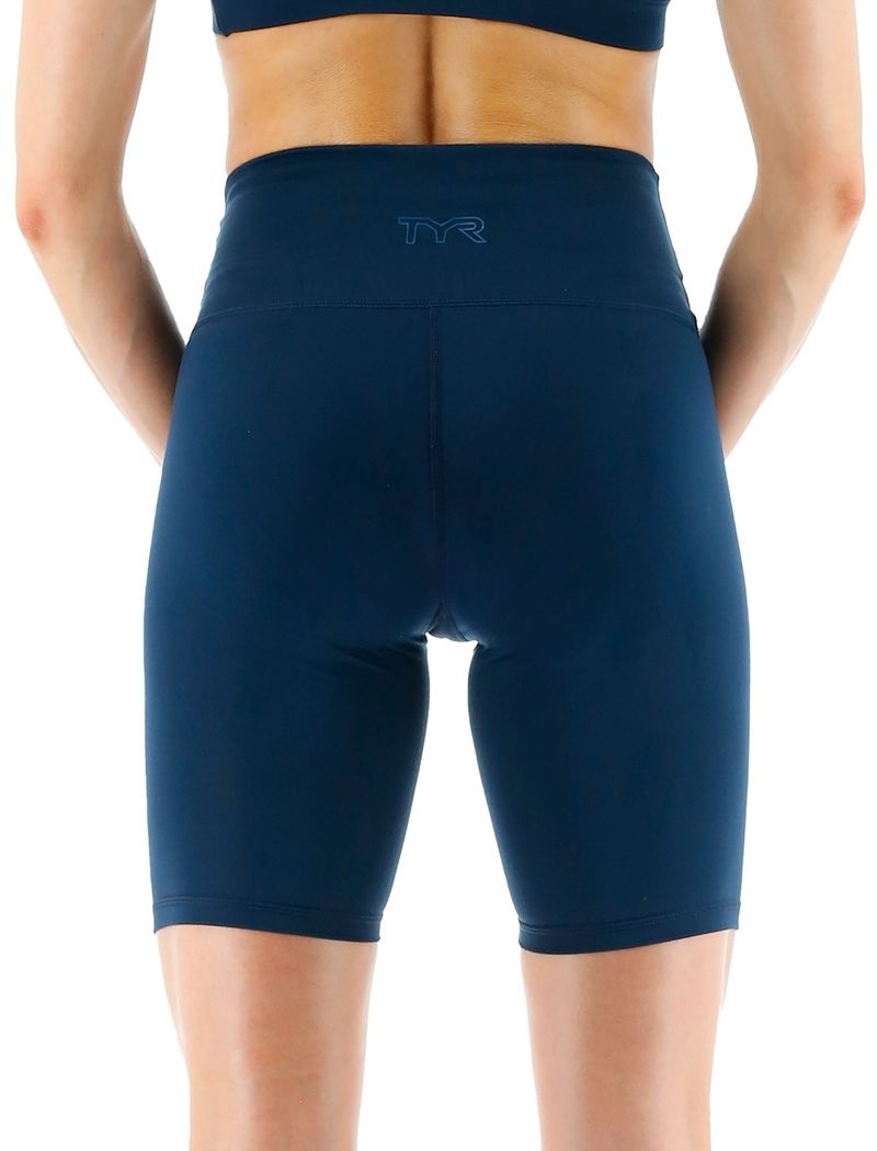 Short Tyr Base Kinetic? High-rise 8 Femme Bleu Marine | 08049836PBJ