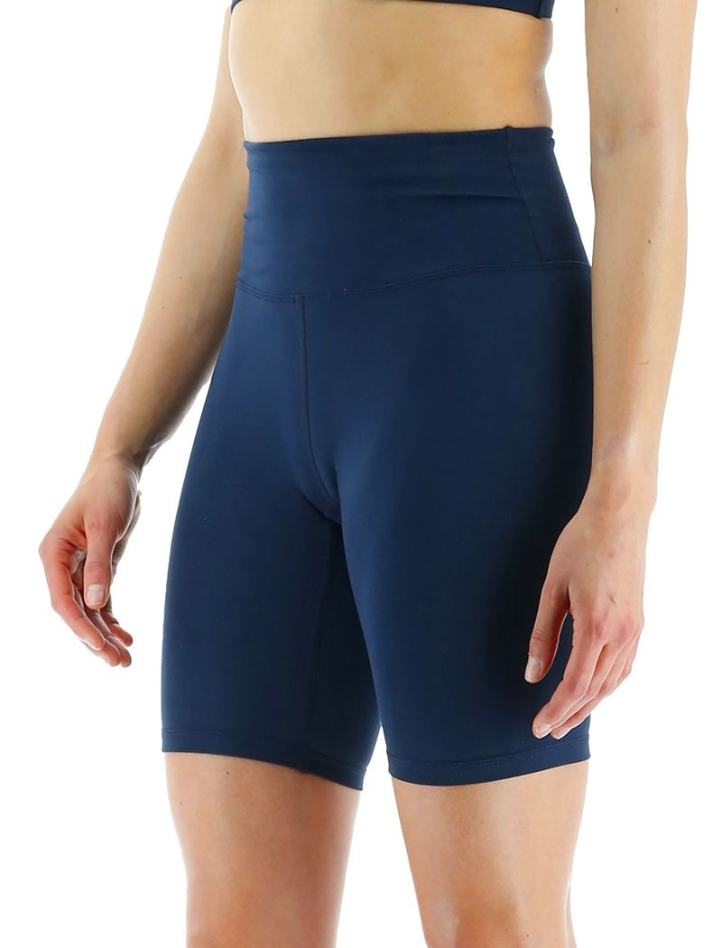 Short Tyr Base Kinetic? High-rise 8 Femme Bleu Marine | 08049836PBJ