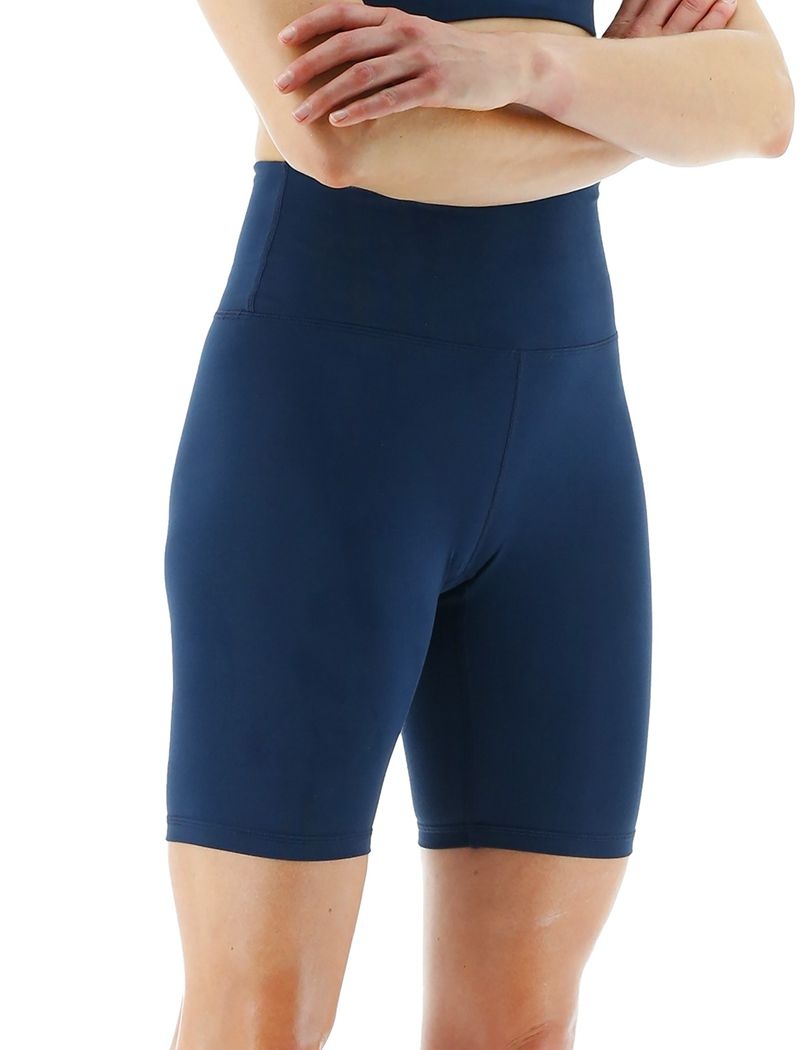 Short Tyr Base Kinetic? High-rise 8 Femme Bleu Marine | 08049836PBJ