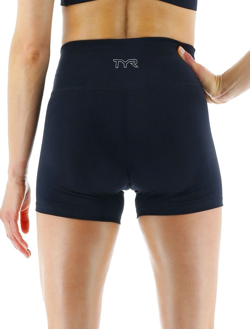 Short Tyr Base Kinetic? High-rise 3.25 Femme Bleu Marine | 62702065YBA