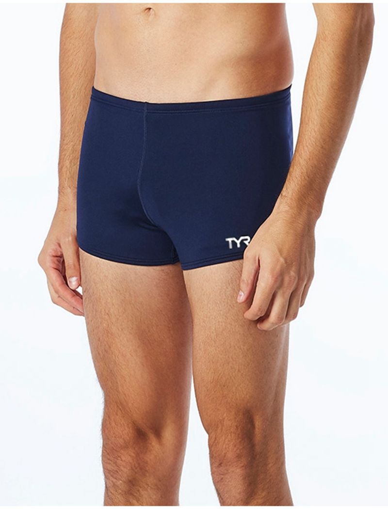 Maillot de Bain Tyr Tyreco? Square Leg Homme Bleu Marine | 42193960QKM