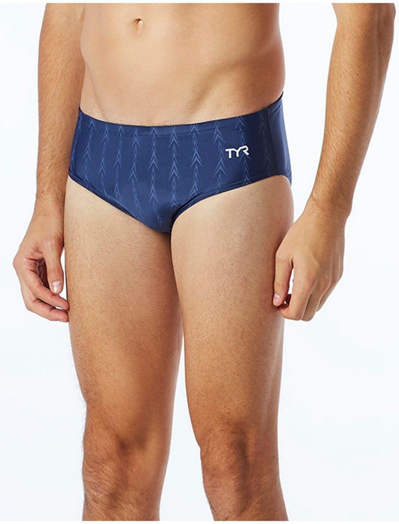 Maillot de Bain Tyr Fusion 2 Racer Homme Bleu Marine | 59347582BWP