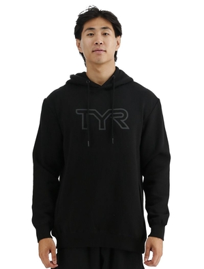 Sweat a Capuche Tyr Ultrasoft Big Logo Tech Homme Noir | 78885813ISB