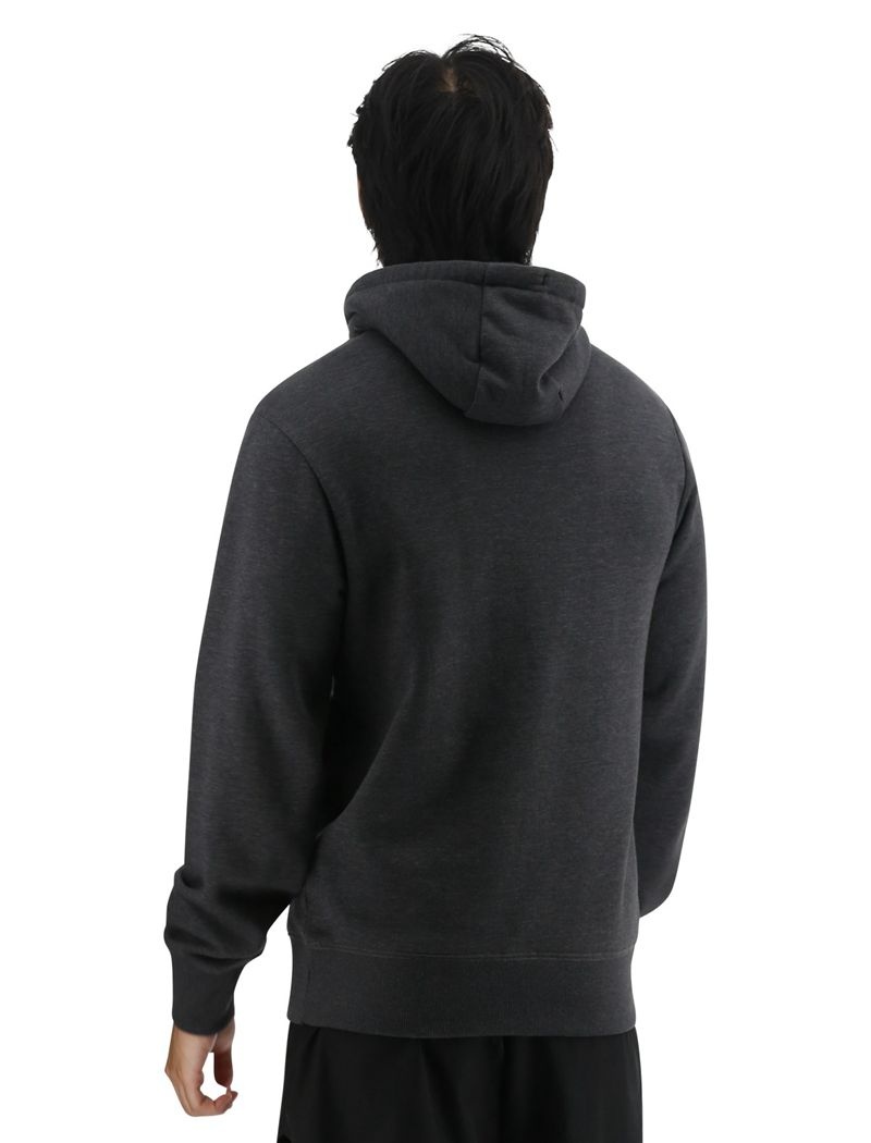 Sweat a Capuche Tyr Ultrasoft Big Logo Tech Homme Grise Foncé | 08519097WGC