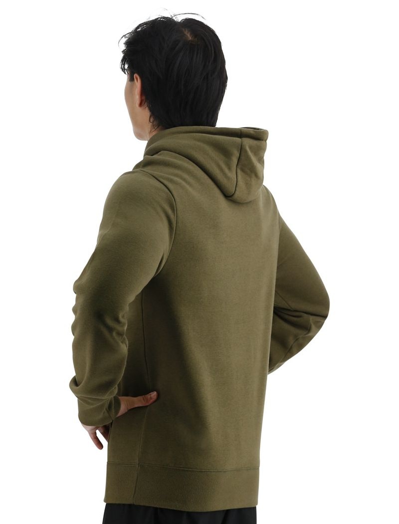 Sweat a Capuche Tyr Ultrasoft Big Logo Tech Homme Vert Olive | 23804908EUZ