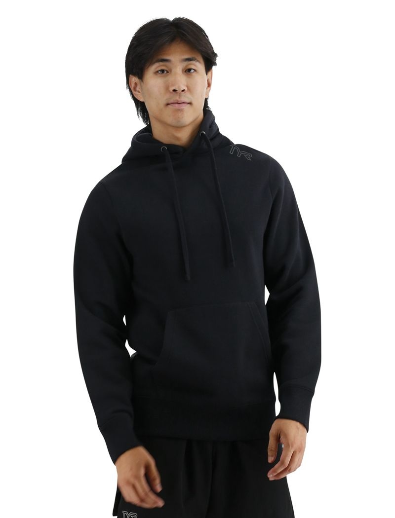 Sweat a Capuche Tyr Ultrasoft Midweight Fleece Homme Noir | 80806537ASW