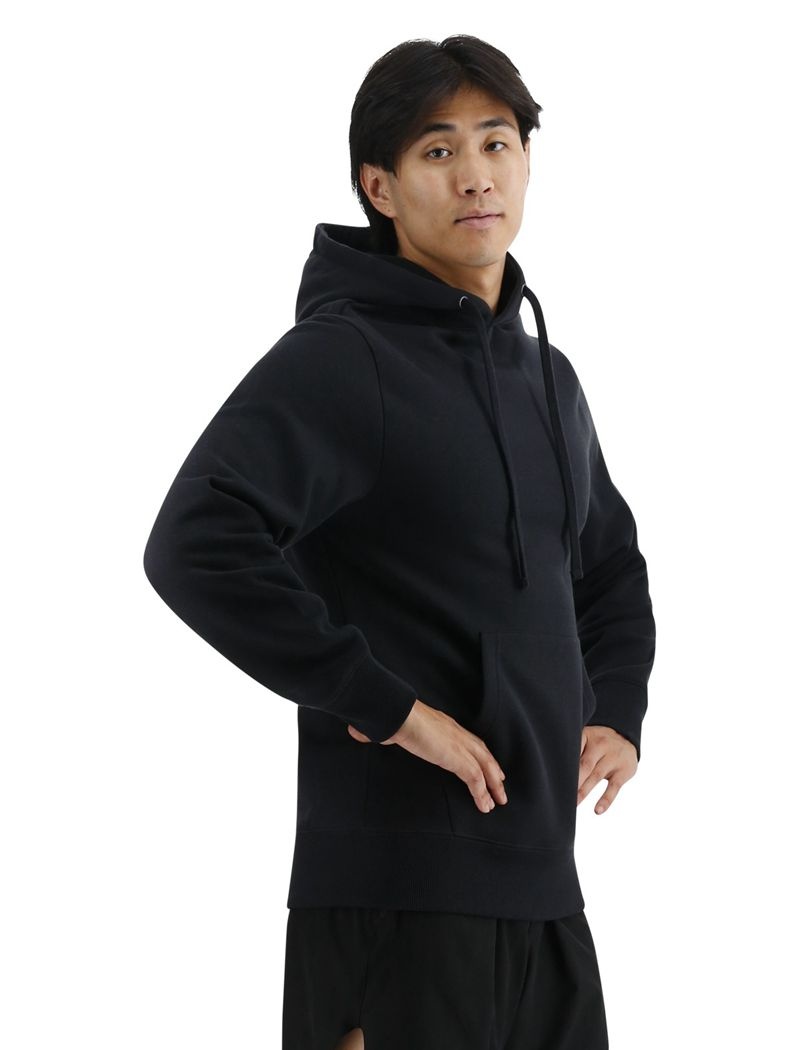 Sweat a Capuche Tyr Ultrasoft Midweight Fleece Homme Noir | 80806537ASW