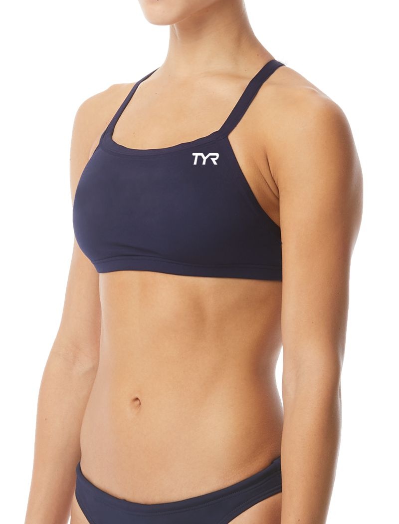 Soutien Gorge Sport Tyr Durafast One? Diamondfit Top Femme Bleu Marine | 42047720MTZ