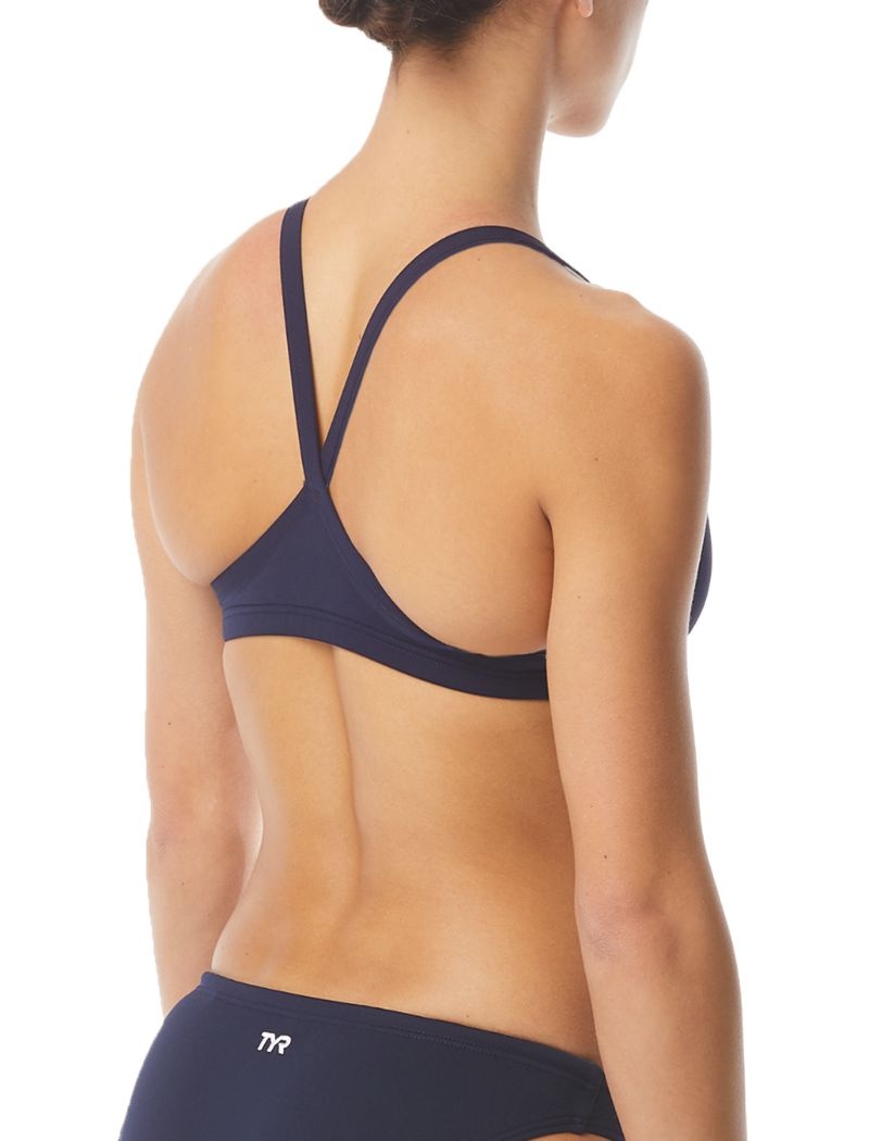 Soutien Gorge Sport Tyr Durafast One? Diamondfit Top Femme Bleu Marine | 42047720MTZ