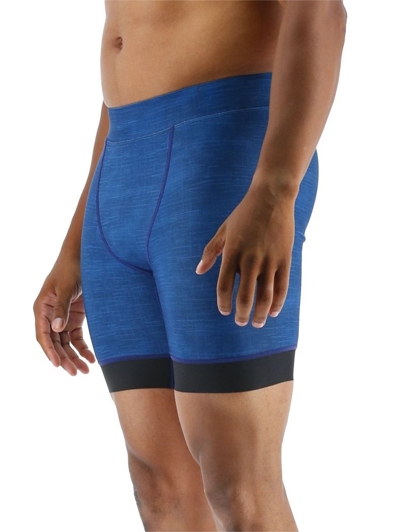 Maillot de Bain Tyr Durafast Elite? Workout Jammer Sandblasted Homme Bleu Marine | 44849713MEY