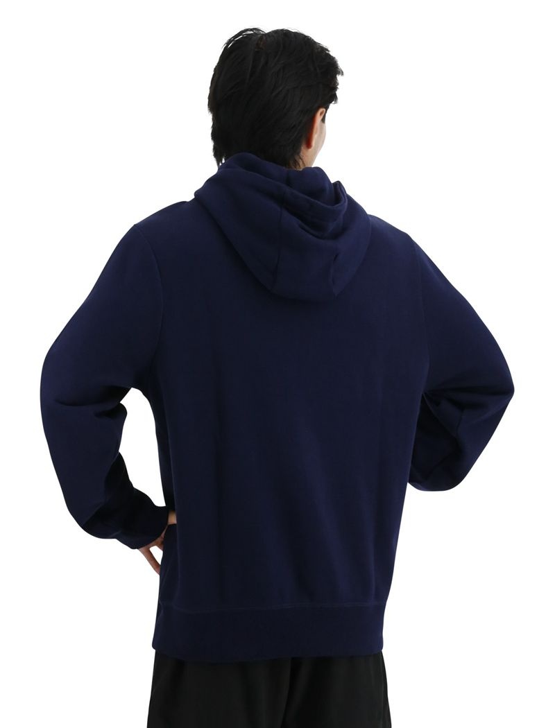 Sweat a Capuche Tyr Ultrasoft Midweight Fleece Homme Bleu Marine | 38122482UJV