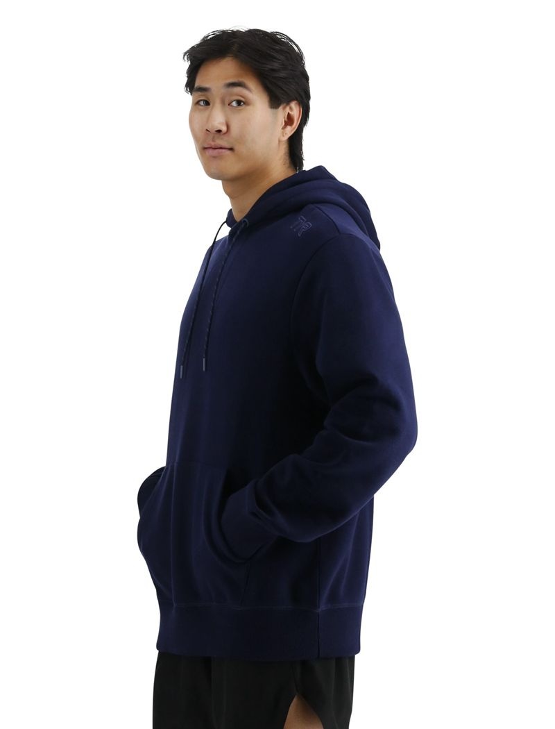 Sweat a Capuche Tyr Ultrasoft Midweight Fleece Homme Bleu Marine | 38122482UJV