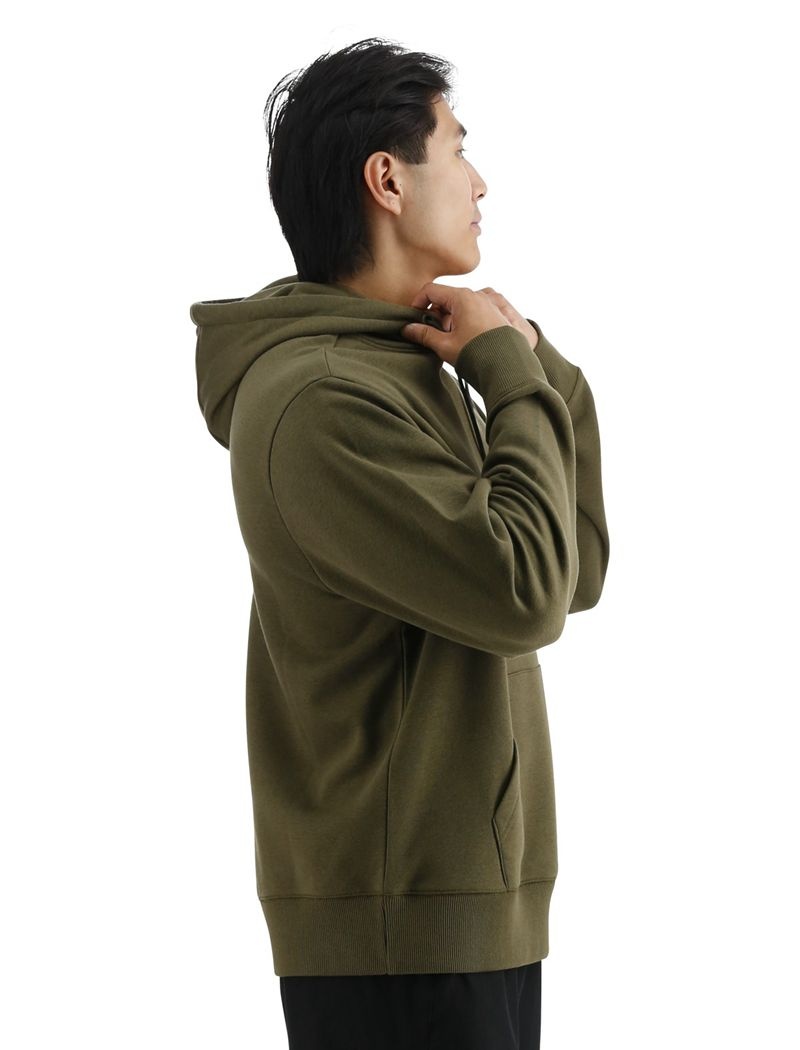 Sweat a Capuche Tyr Ultrasoft Midweight Fleece Homme Vert Olive | 19316054ZRO