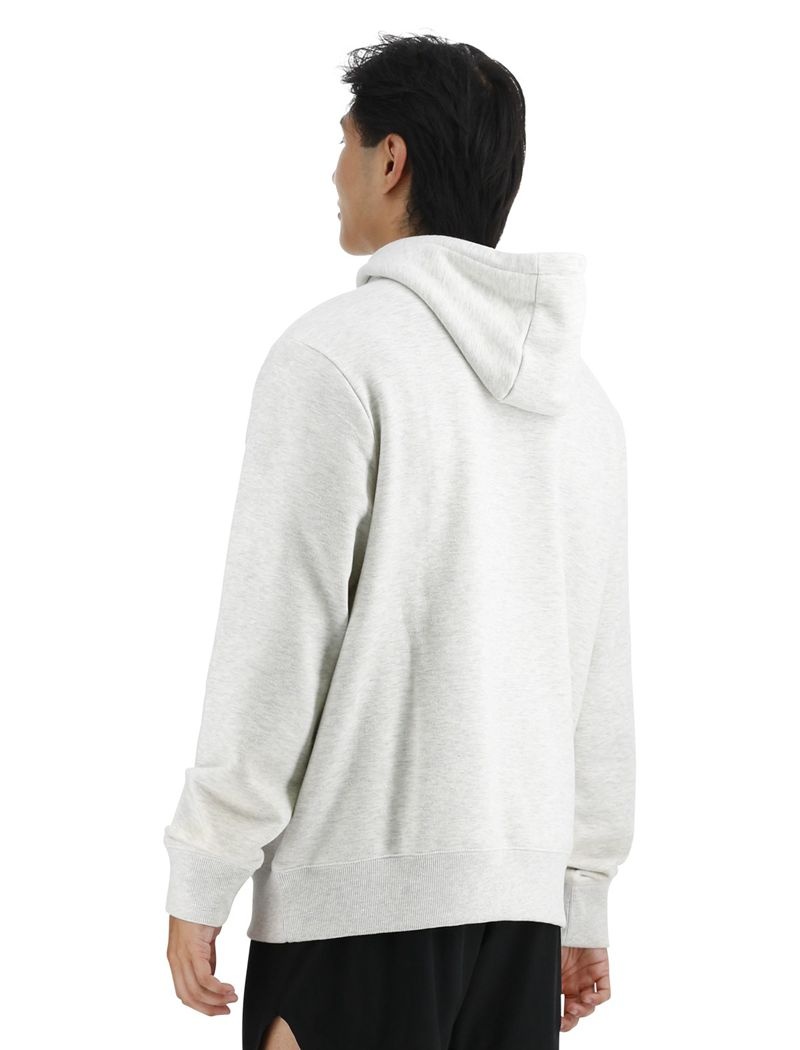 Sweat a Capuche Tyr Ultrasoft Midweight Fleece Homme Grise Clair | 59536415KIS