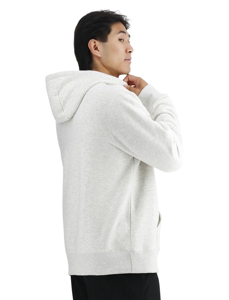 Sweat a Capuche Tyr Ultrasoft Midweight Fleece Homme Grise Clair | 59536415KIS