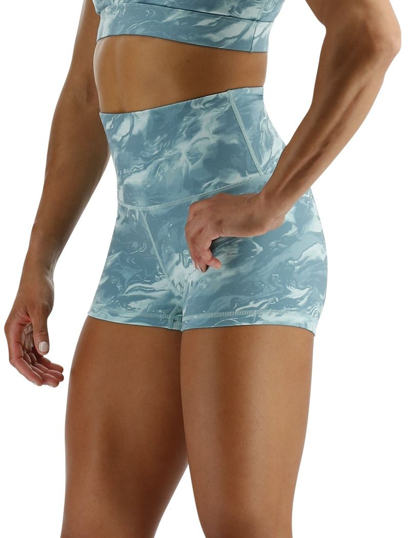 Short Tyr Base Kinetic? High-rise 2 Femme Turquoise | 32003264NDZ