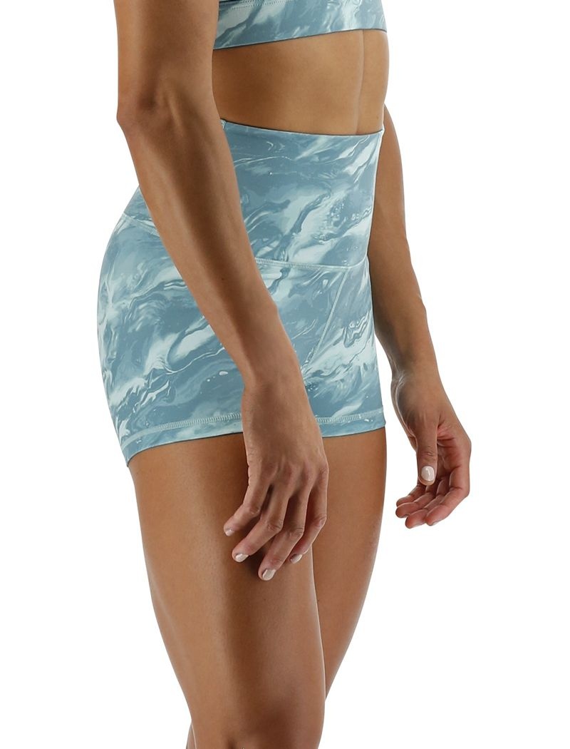 Short Tyr Base Kinetic? High-rise 2 Femme Turquoise | 32003264NDZ