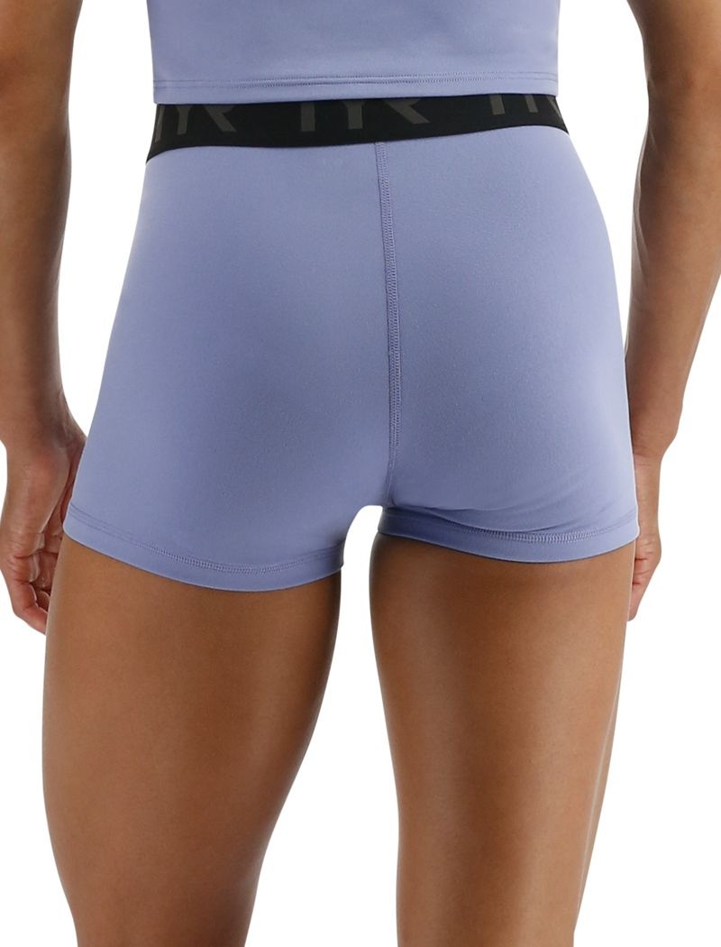 Short Tyr Base Kinetic? 2 Mid-rise Logo Femme Bleu Clair | 99889046CCE