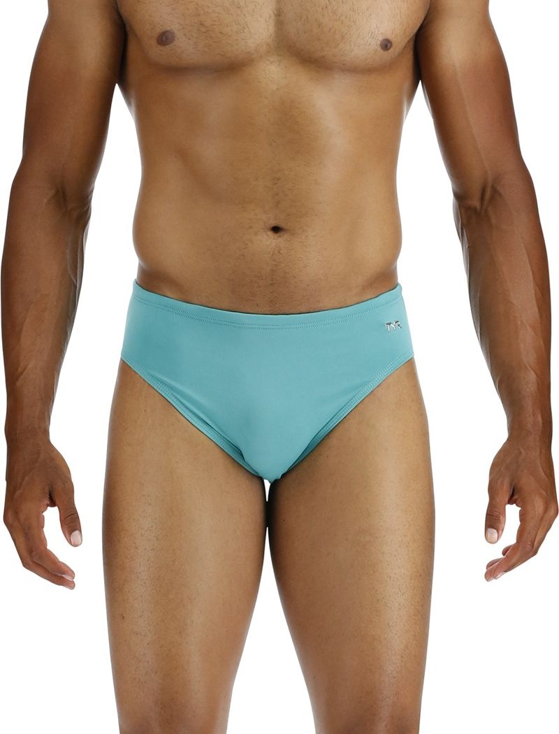 Maillot de Bain Tyr Durafast Elite? Ss Homme Turquoise Clair | 66615775XVI