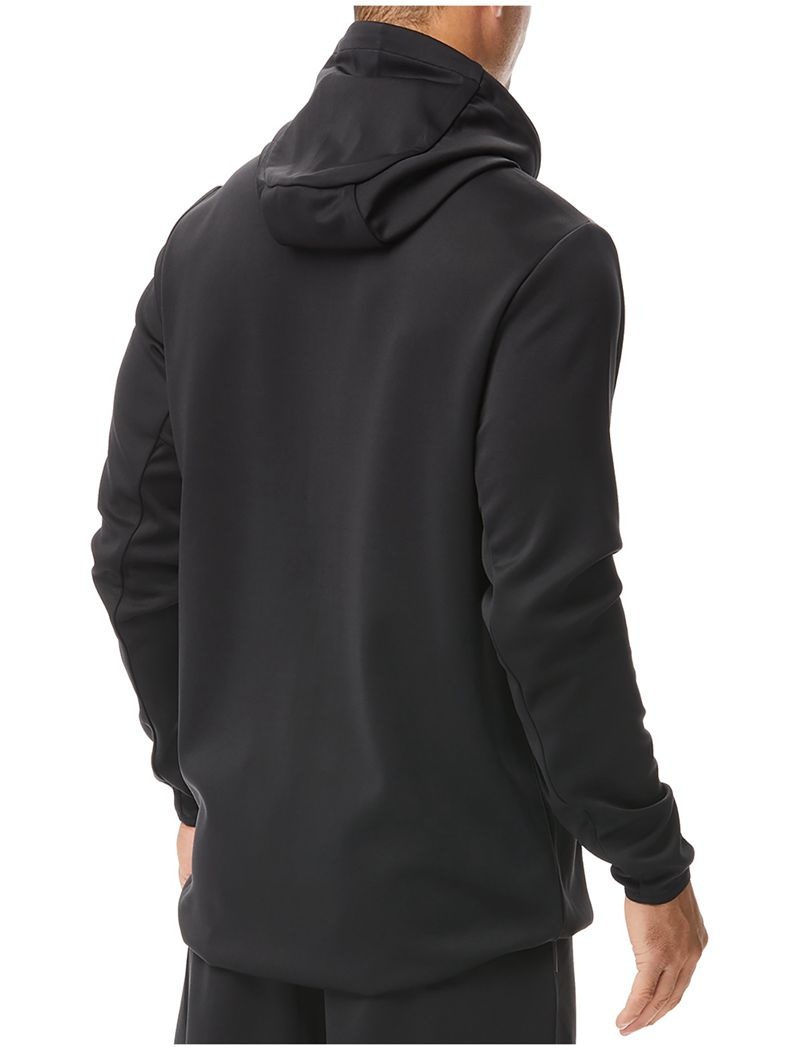 Sweat a Capuche Tyr Alliance Podium Full Zip Homme Noir | 86981799DLM