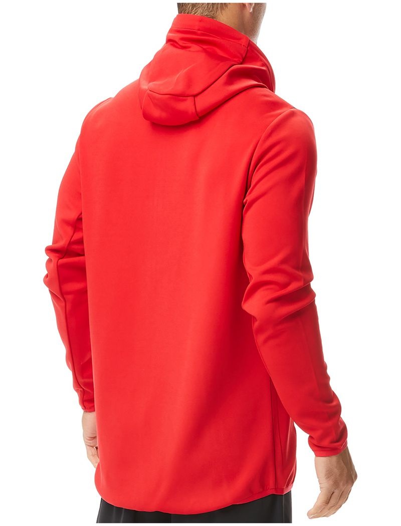 Sweat a Capuche Tyr Alliance Podium Full Zip Homme Rouge | 62845904SDU