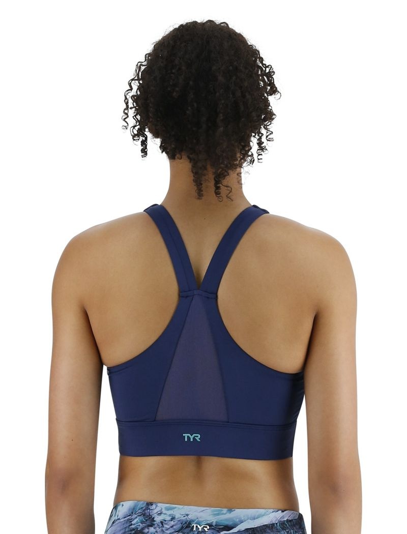 Soutien Gorge Sport Tyr Amira Femme Bleu Foncé | 12700632TBI