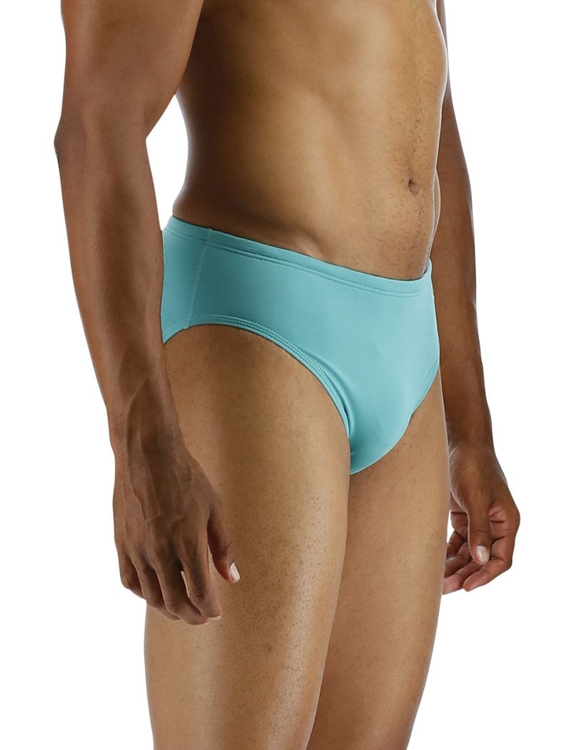 Maillot de Bain Tyr Durafast Elite? Ss Homme Turquoise Clair | 66615775XVI