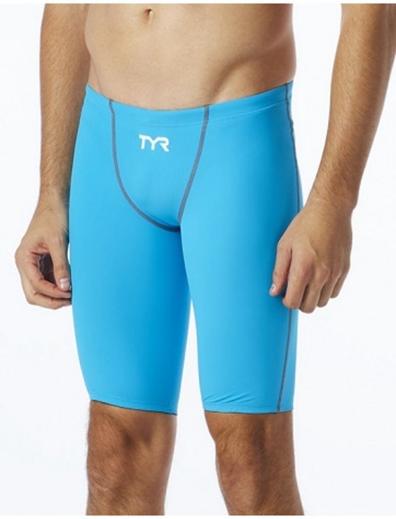 Maillot de Bain Tyr Thresher? Jammer U12 Compliant Homme Bleu Clair | 85319127FGC